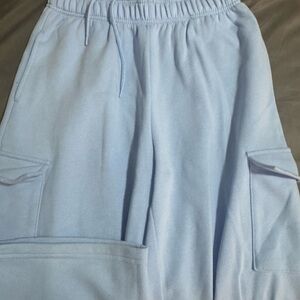 No Boundaries Sky Blue Fleece Pants